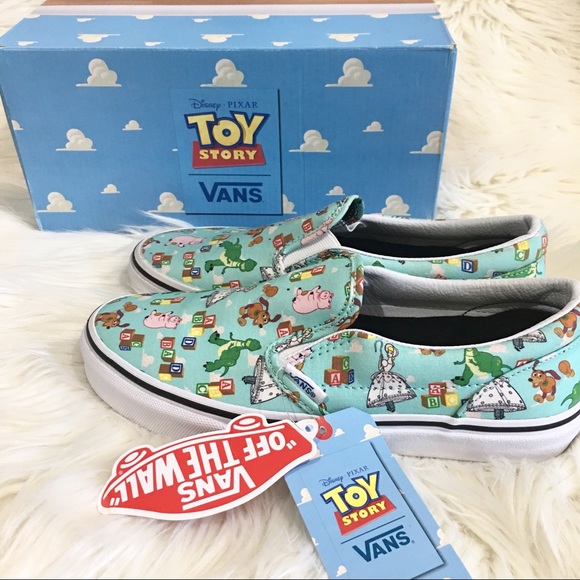 Vans X Pixar Toy Story AnDyS ToYs Sz 4Youth/5.5 W - Picture 5 of 8